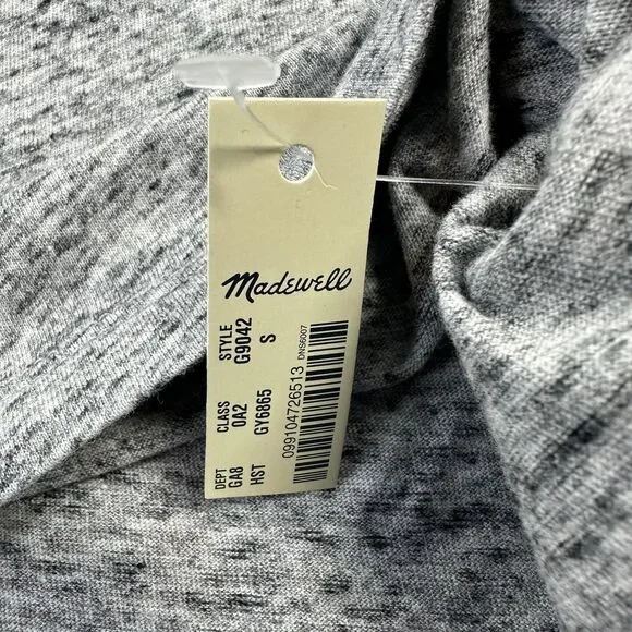 Madewell Mile(s) Tank Top Womens Small Gray Out Of Town Graphic Travel Casual - Picture 4 of 8